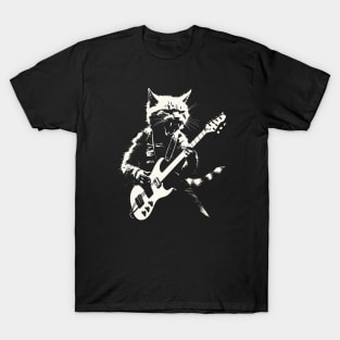 Rock and Roll Cat T-Shirt